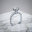 Round Solitaire Cathedral Ring