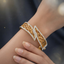 Filigree Bypass Cuff Kada