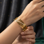Asymmetric Feather Cutout Kada
