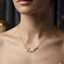 Celestial Floral Cascade Necklace
