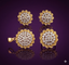 Crystal Floral Wreath Jewelry Set
