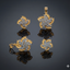 Textured Whirlwind Jewelry Set