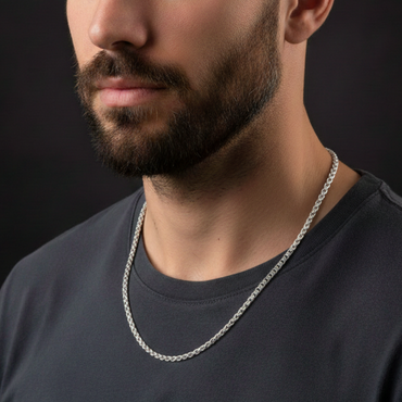 Classic Rope Chain – Silver