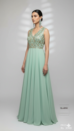 Sparkling Mint Green Drop Earrings – Cubic Zirconia Statement Silver Jewelry