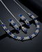 Heart Cut American Diamond Luxury Set – Bridal Jewelry Pakistan Sale