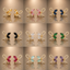 Dragonfly Bow Marquise Stud Earrings