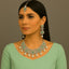 Mint Green Pearl Necklace Set – Rs. 6950