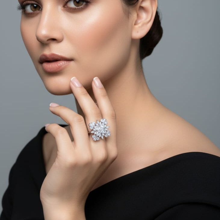 Modern Architectural Ring – Rs. 2,250