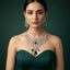 American Diamond Multi-Color Necklace Set