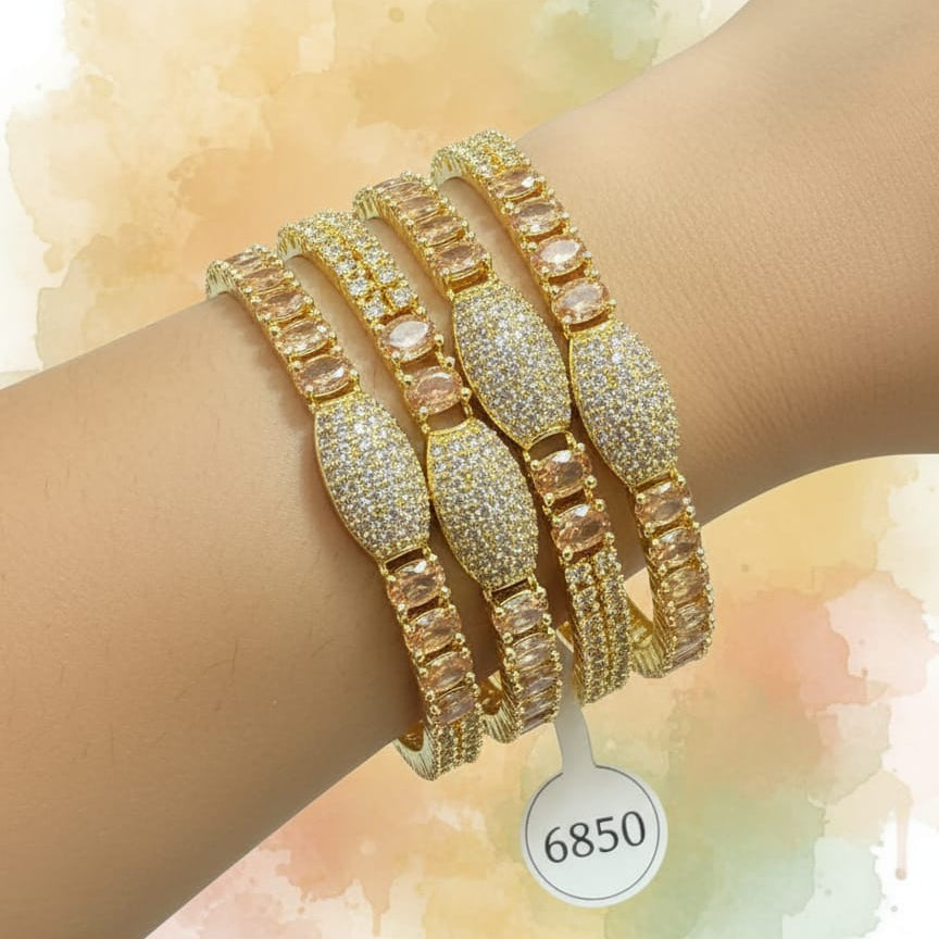 Crystal Bangle Set – Rs. 6850