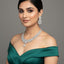 Luxury American Diamond Necklace & Earrings Set – Rs. 7550