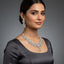 Luxury American Diamond Necklace & Earrings Set – Rs. 7550