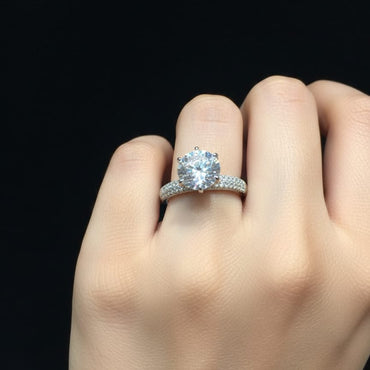 CZ Solitaire Ring – Rs. 850