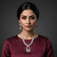 American Diamond Ruby Pendant Set – Rs. 5550