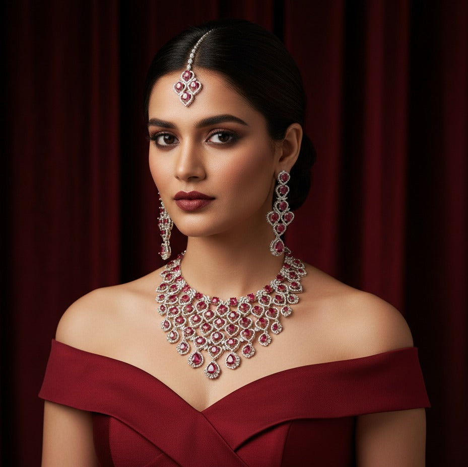Premium AD Bridal Set – Rs. 15,000