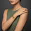 Geometric Stainless Steel Cuff - Rs 950