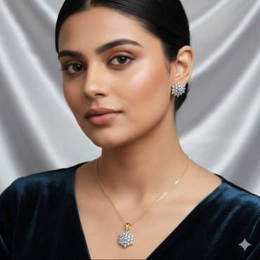 Solitaire Pendant Set – Rs. 1850