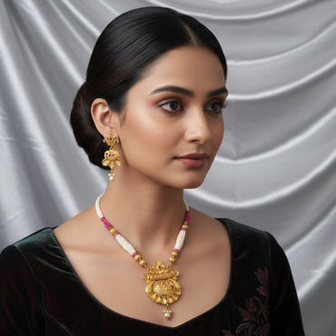 Temple Necklace Set – Rs. 2950