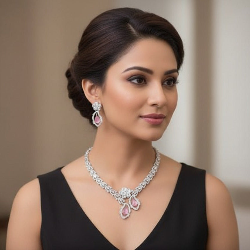 AD Necklace Set – Rs. 5250