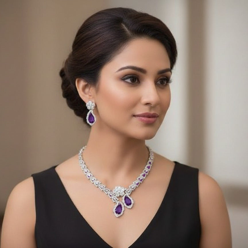 AD Necklace Set – Rs. 5250