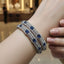Blue AD Silver Bangles – Rs. 2850