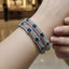 Blue Crystal Bangles – Rs. 2850