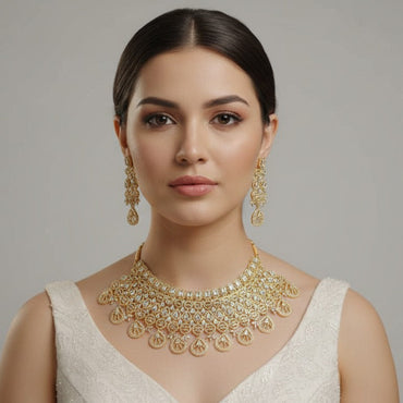 American Diamond Necklace Set – Rs. 16,500