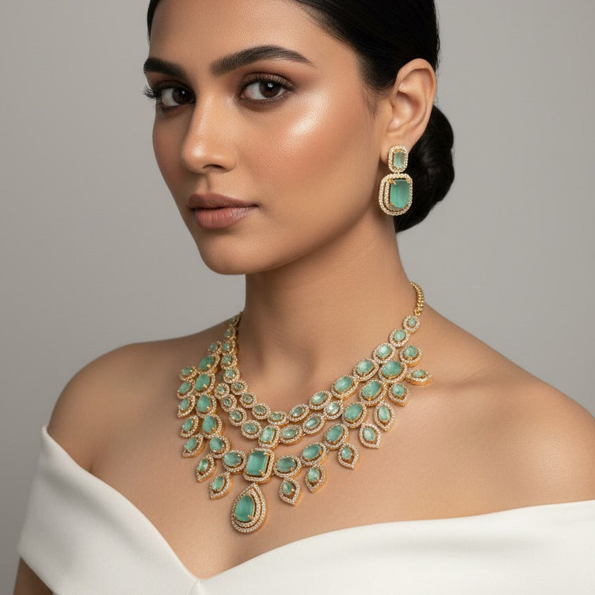 AD Necklace Set – Rs. 8,850