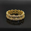 Gilded Orbit Baguette Bangles - Rs 2850