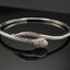 Serpentine Pavé Snake Bangle - Rs 1450