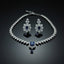 Midnight Sapphire Jewelry Set - RS 2950