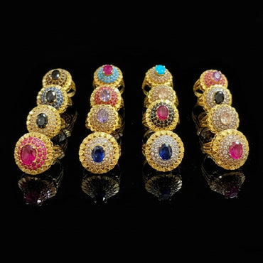 Kaleidoscope Cocktail Ring - Rs 1050