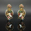 Rainbow Bird Artisan Earrings