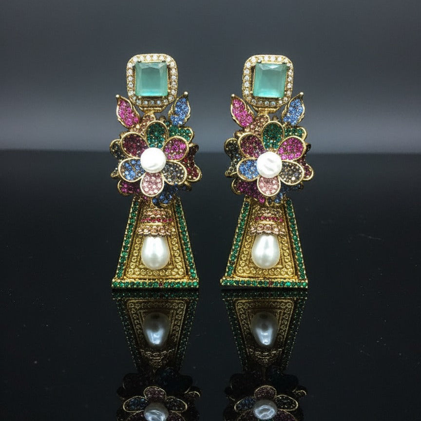 Orchard Bird Statement Earrings