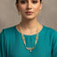Luxury Minimal Zircon Mala Necklace Set – Pakistani Jewelry