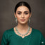 Emerald Infinity Necklace Set