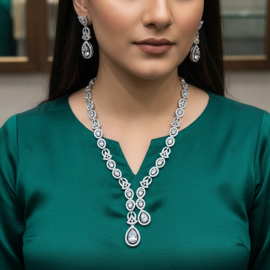 Ethereal Cascade Crystal Set