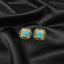 Luxury Floral American Diamond Stud Earrings – Premium Designer Collection