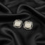 Luxury Floral American Diamond Stud Earrings – Premium Designer Collection