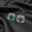 Luxury Floral American Diamond Stud Earrings – Premium Designer Collection