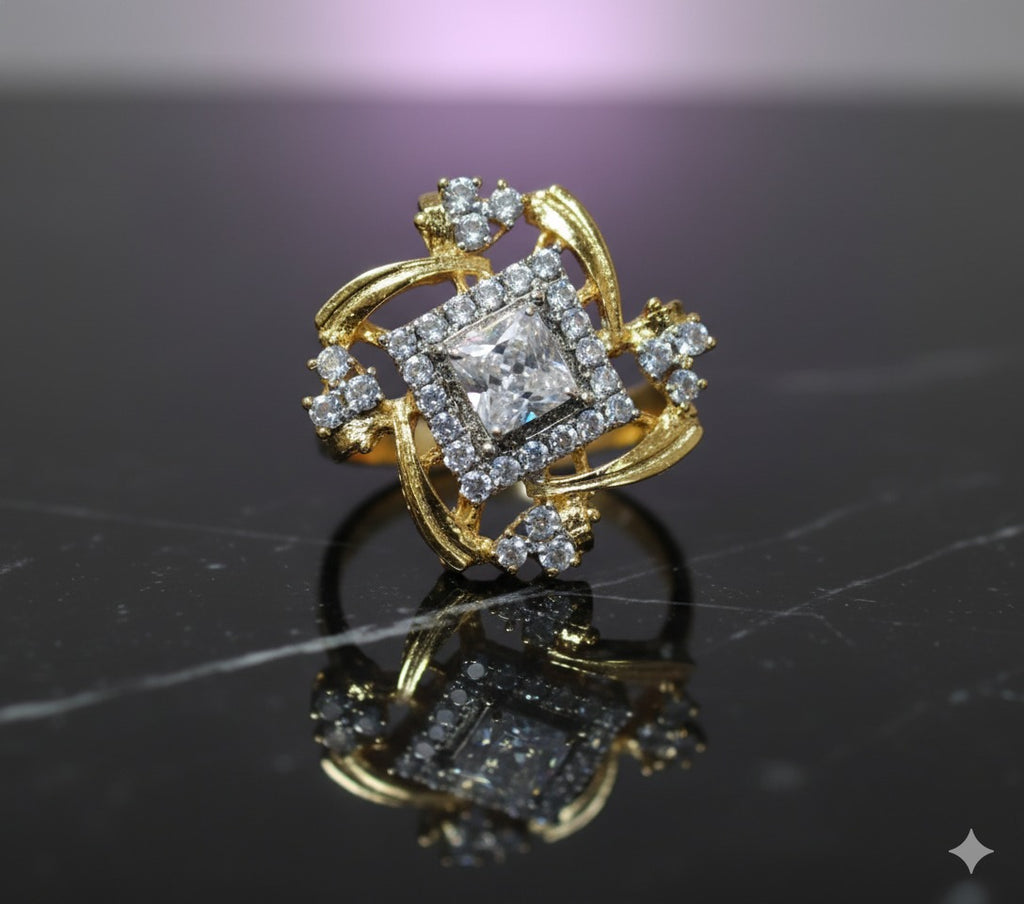 Unique Gold Plated Rings – Eid Gift Collection