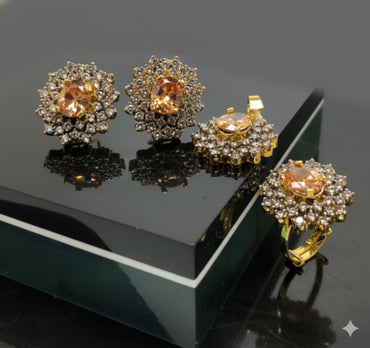 Elegant Combo Pendant Set – Eid Gift Collection