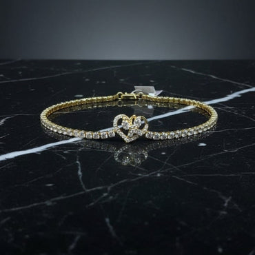 Heart Crystal Bracelet – Eid Gift Collection
