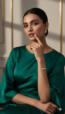 Heart Diamond Bracelet – Eid Gift Collection