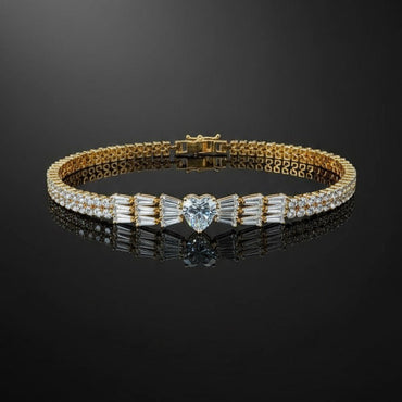 Heart Diamond Bracelet – Eid Gift Collection