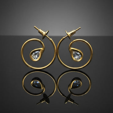 Elegant Gold Plated Earrings – Eid Gift Collection