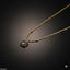 Minimalist Black Pendant Necklace