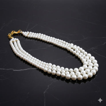 Elegant Multi Layer Pearl Mala