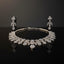 Luxury AD Silver Necklace Set