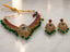 South Indian Kundan Choker Set with Jhumka Earrings